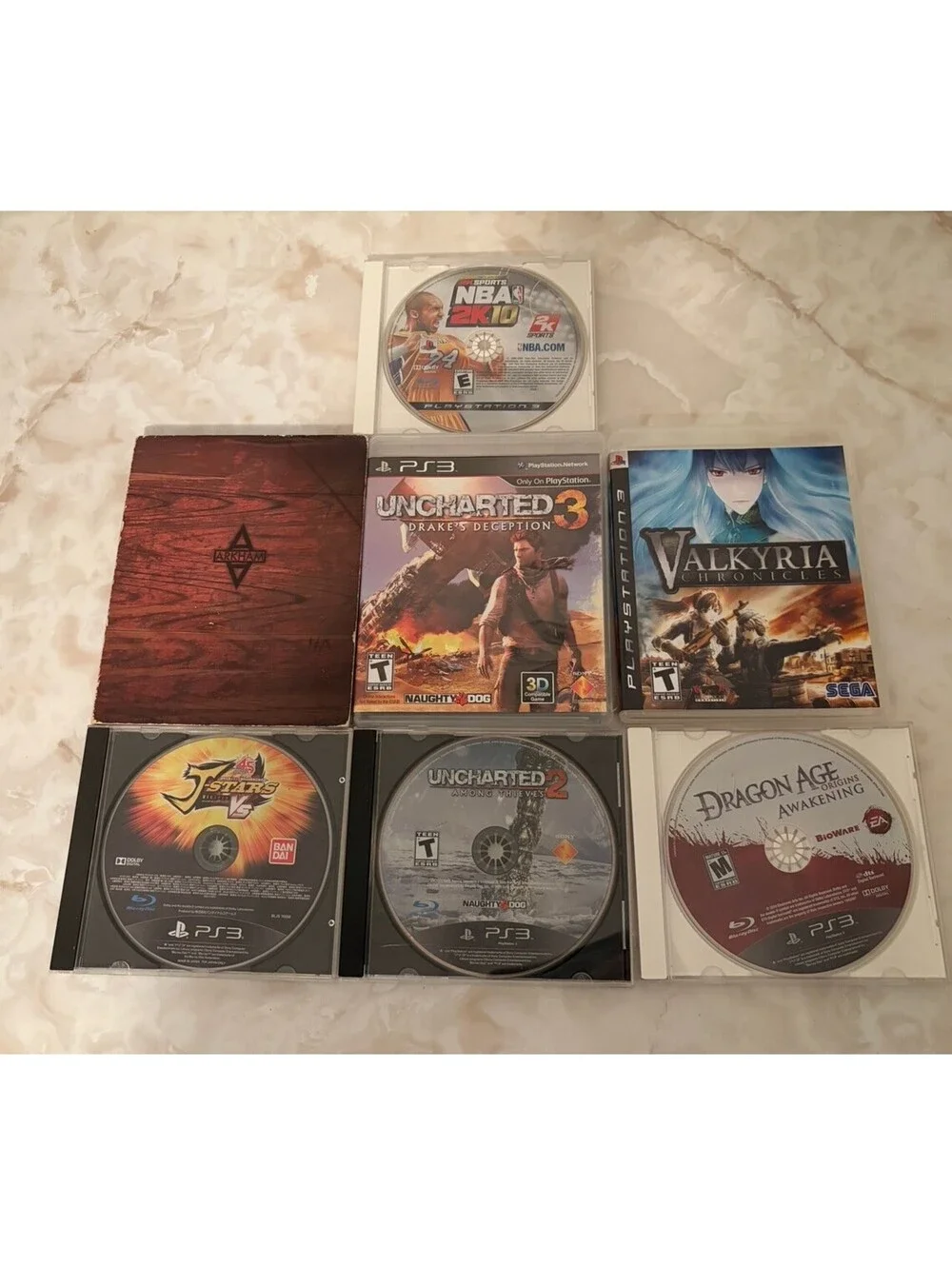 PlayStation 3 Lot Of 21 PS3 Games Call of Duty Red Dead Batman Uncharted TESTED